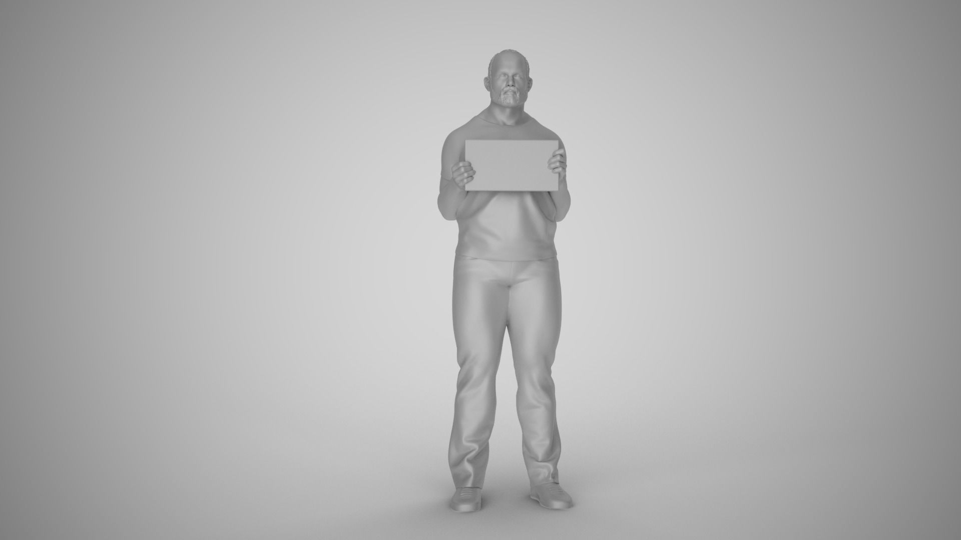 Convicted Man 3D print model_1