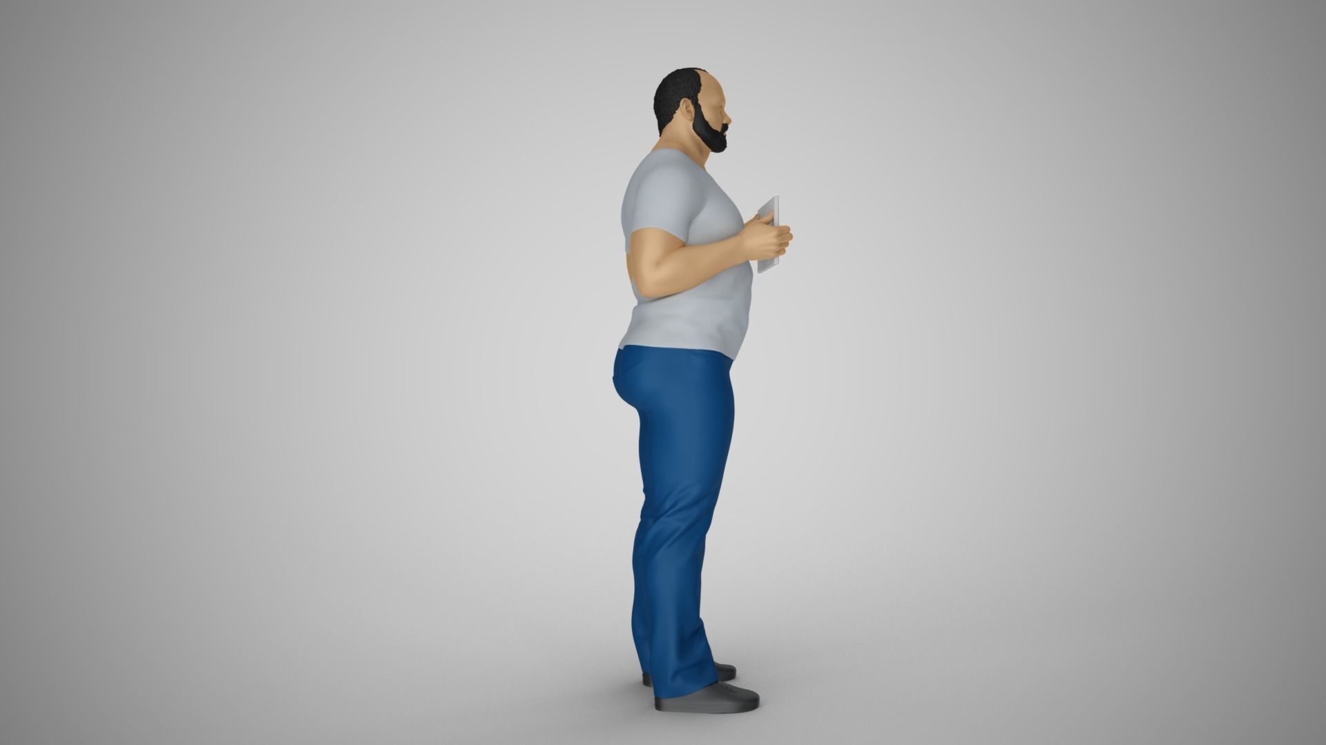 Convicted Man 3D print model_3