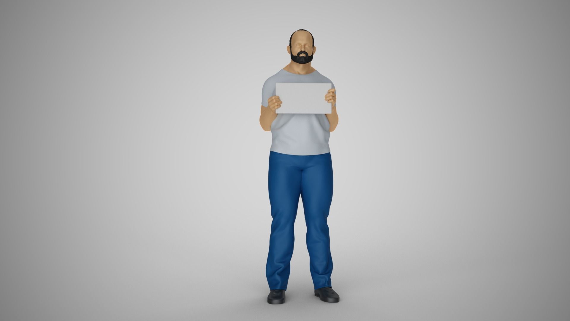 Convicted Man 3D print model_9