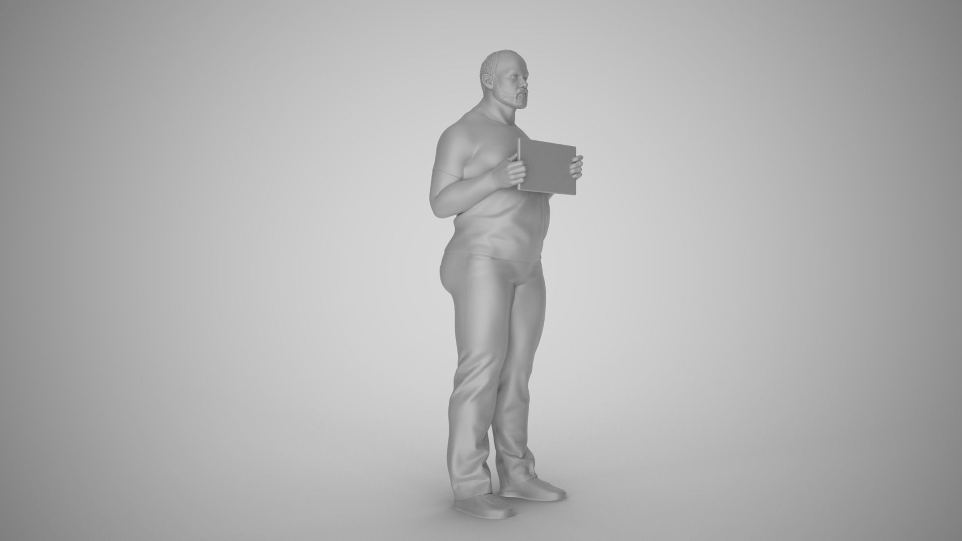 Convicted Man 3D print model_2