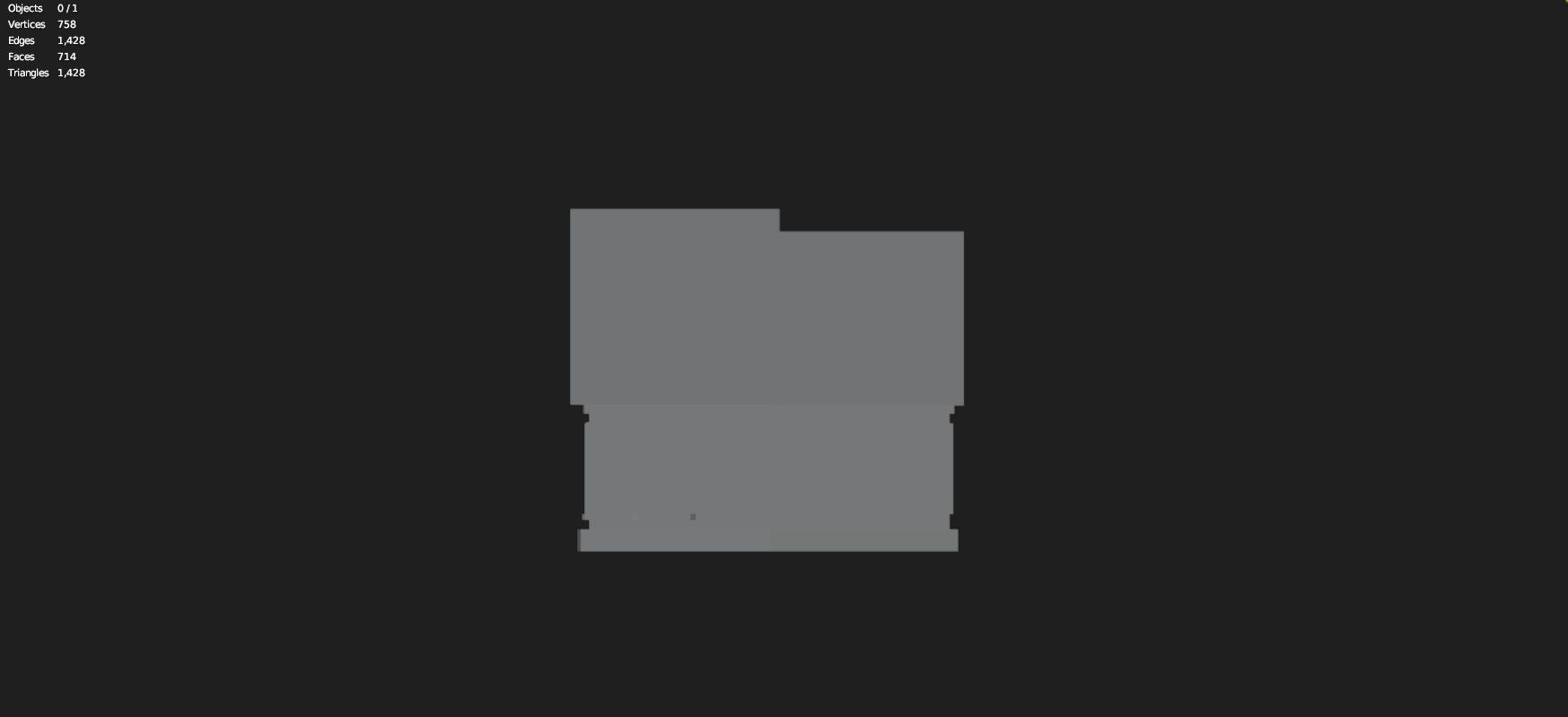 Low Poly Stylized Building -3 - Mobile Game Ready Asset Low-poly 3D model_12