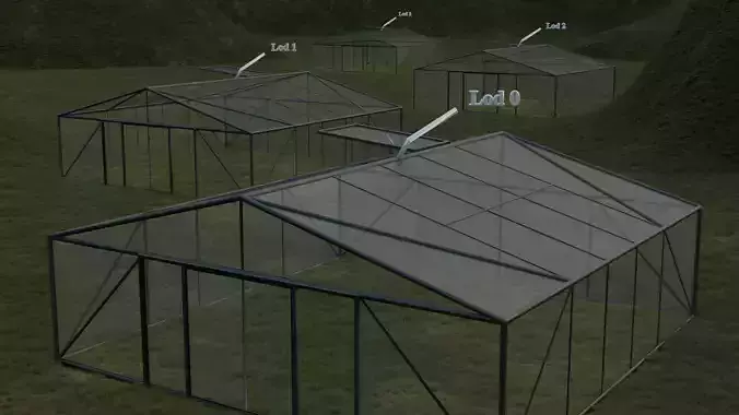 Green House  With Lods