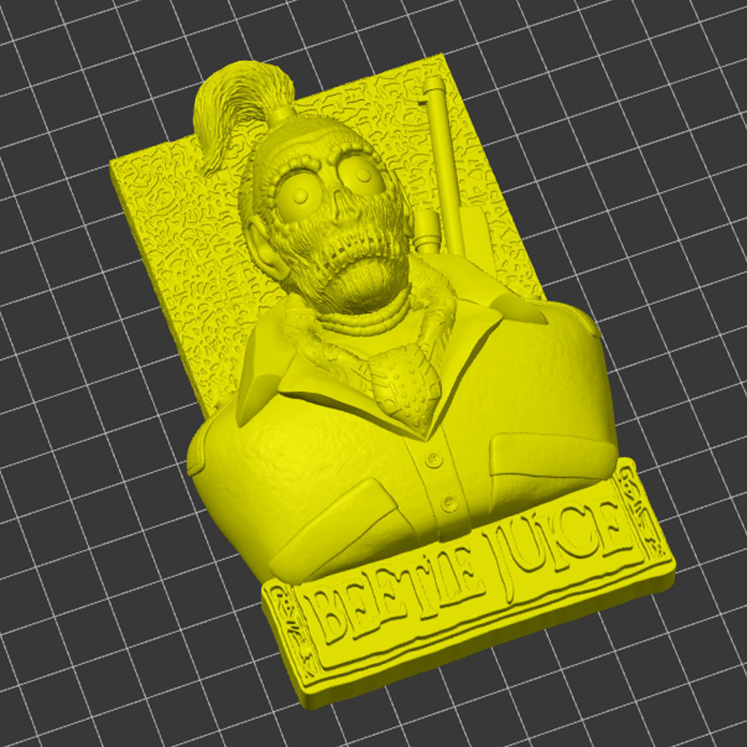 Beetlejuice Shrunken Head Harry the Hunter 3D model_2