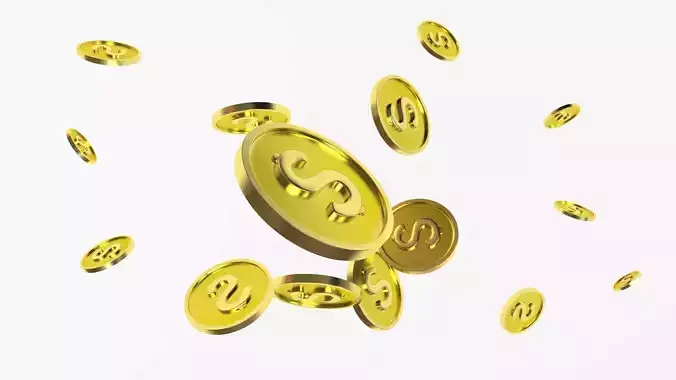 pile gold coins bags golden gem ruby diamond jewelry treasure 