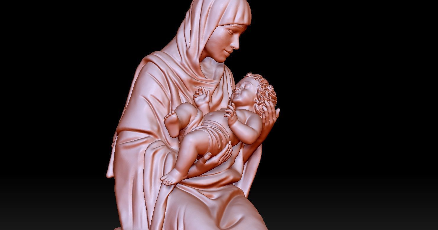 3D printed model of Jesus Nativity - Nativity scene 3D print model_21