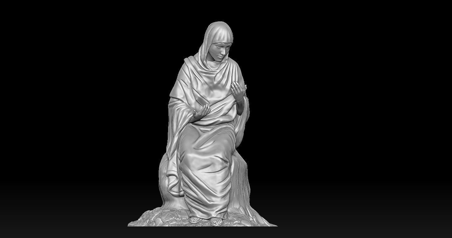 3D printed model of Jesus Nativity - Nativity scene 3D print model_20