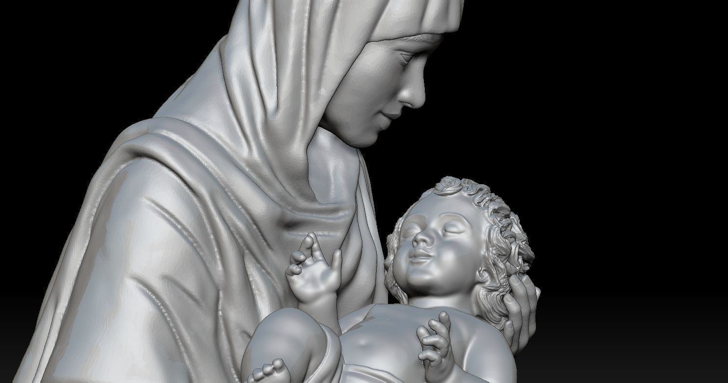 3D printed model of Jesus Nativity - Nativity scene 3D print model_27