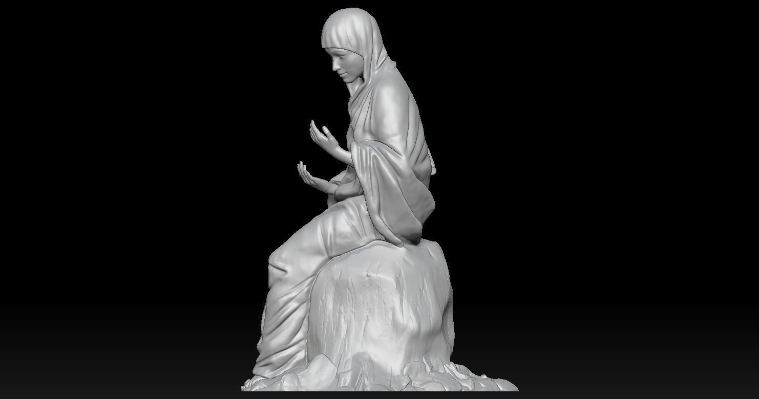 3D printed model of Jesus Nativity - Nativity scene 3D print model_7