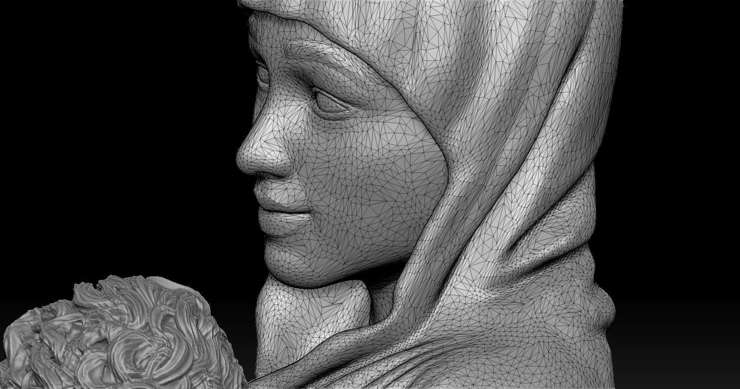 3D printed model of Jesus Nativity - Nativity scene 3D print model_5