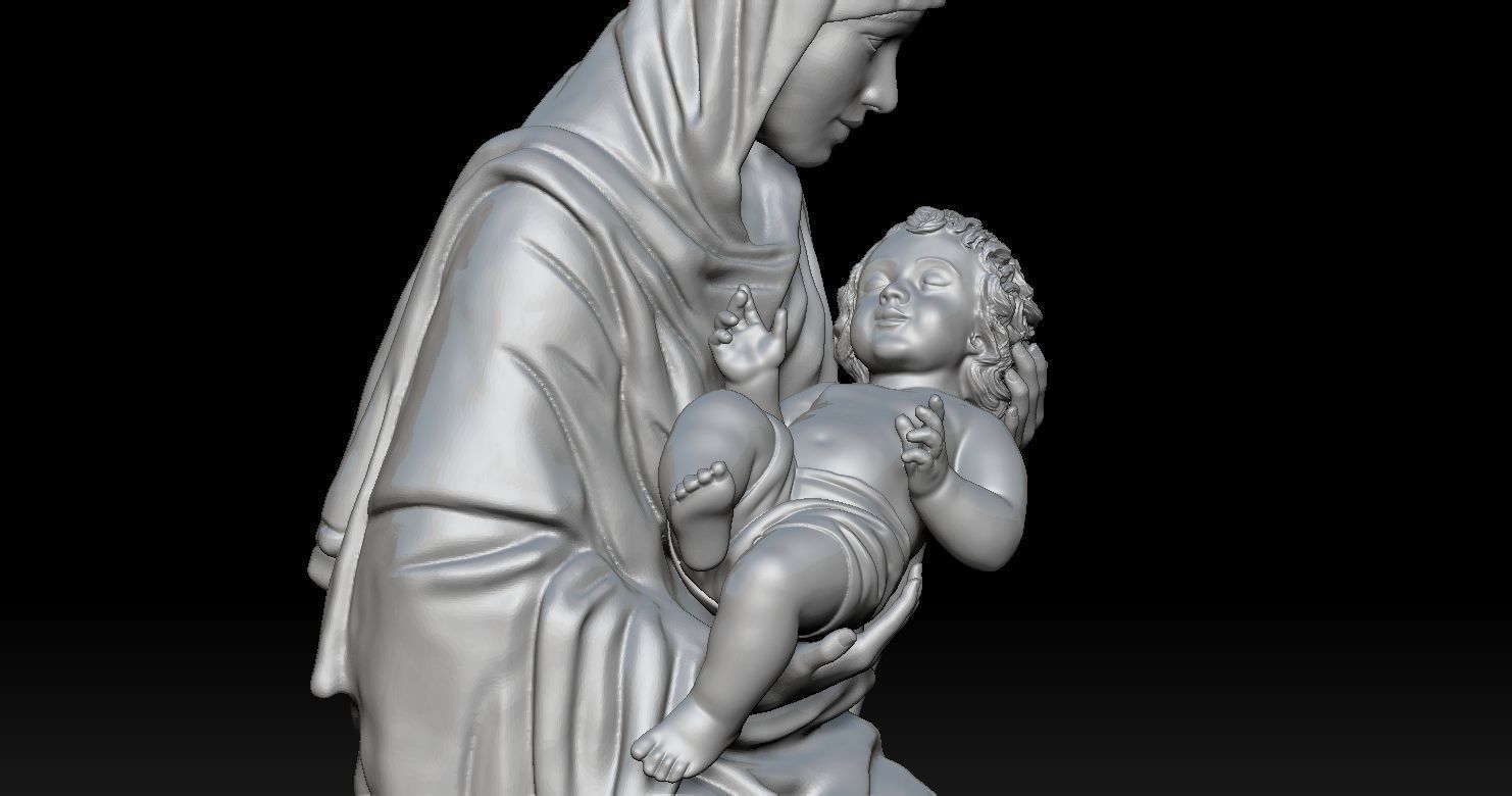 3D printed model of Jesus Nativity - Nativity scene 3D print model_22