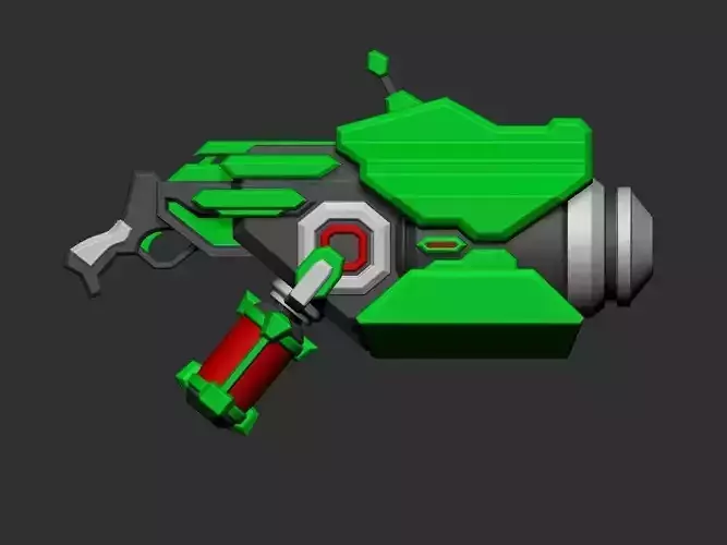 Alien Gun - Gun based on a random concept on Pinterest
