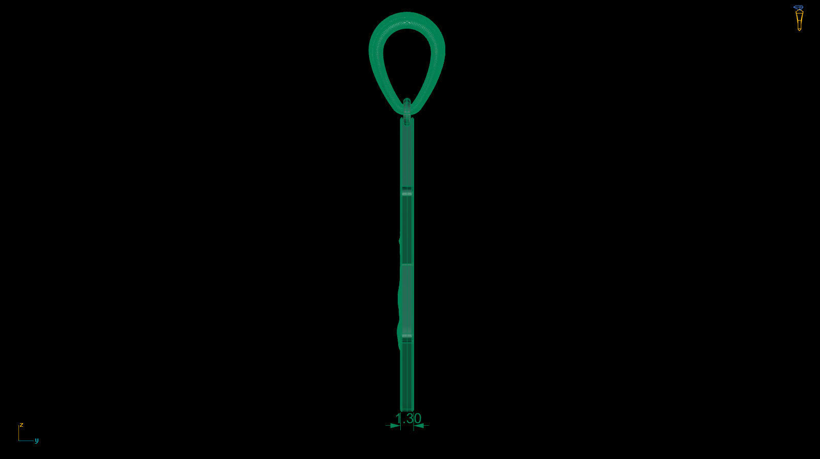 Tree of Life Star of David Pendant 30 mm 3D print model_9