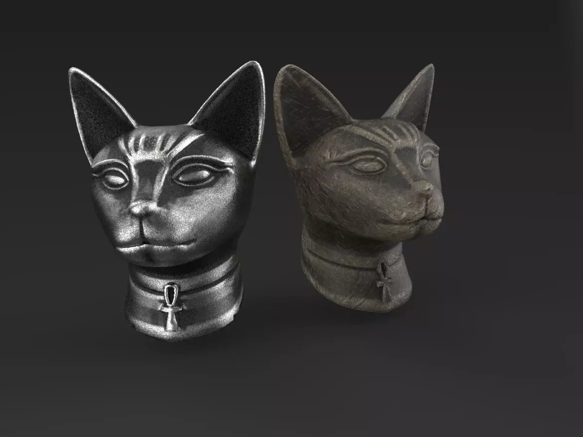 Bastet of ancient Egypt 3D print model_0