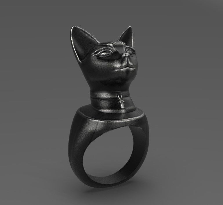 Bastet of ancient Egypt 3D print model_1