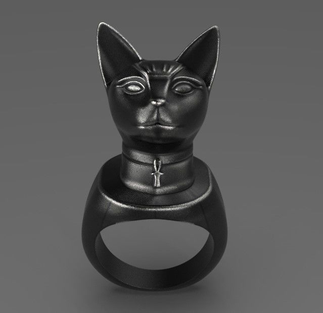Bastet of ancient Egypt 3D print model_2