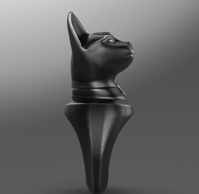Bastet of ancient Egypt 3D print model_3