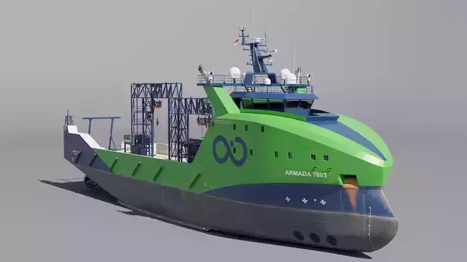 Armada 7803 Multi Purpose Offshore Vessel 3D model