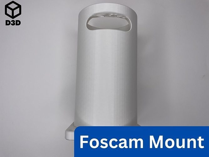 Foscam Mount Free 3D print model