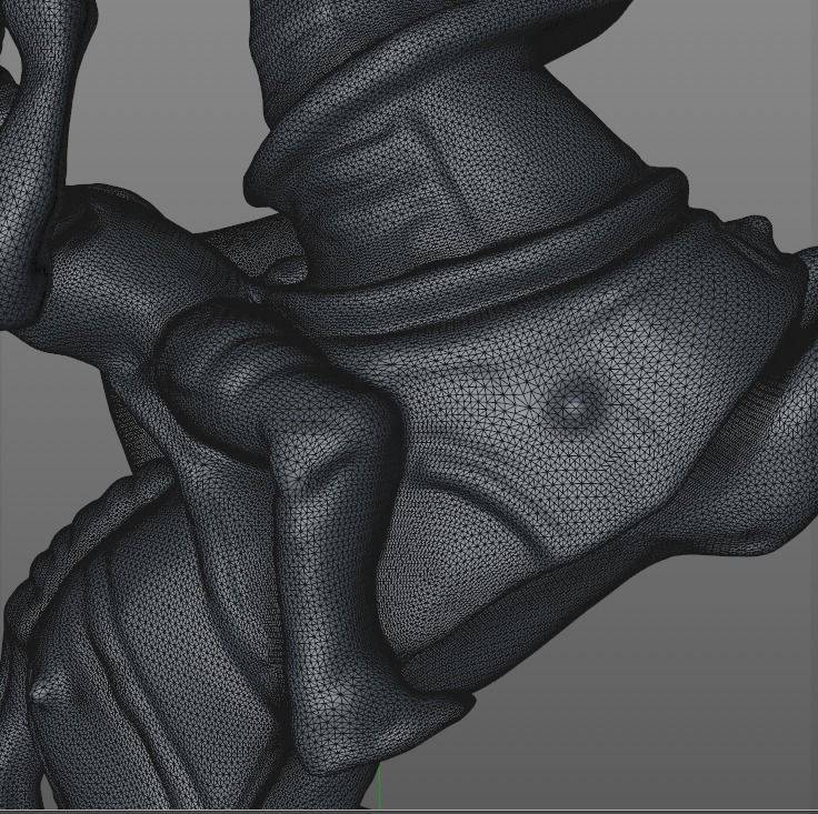 Harry Potter Wizard Chess Low-poly 3D model_3