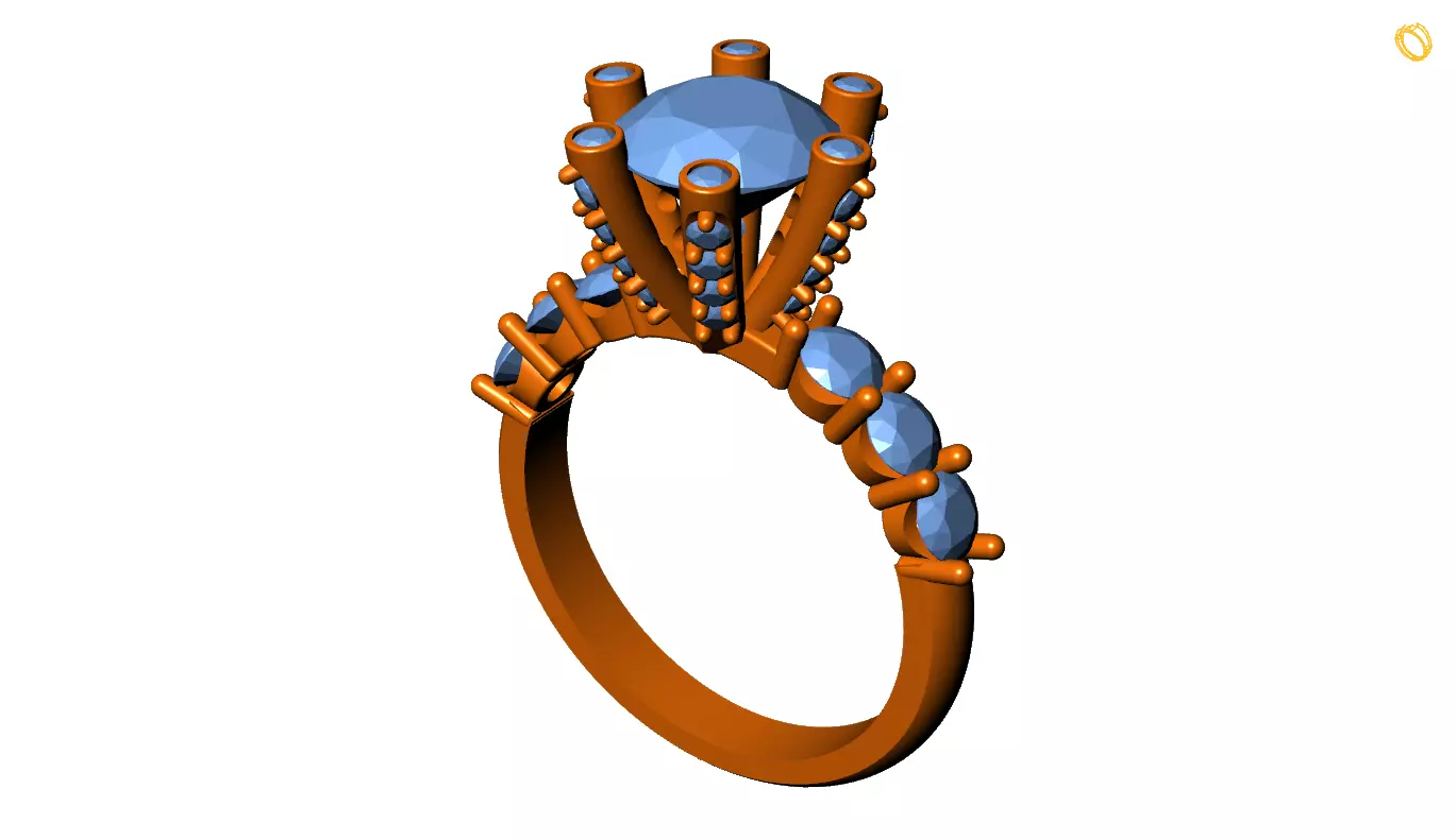Rings Free 3D print model