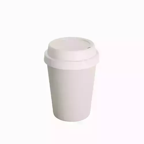 Plastic Coffee Cup 03
