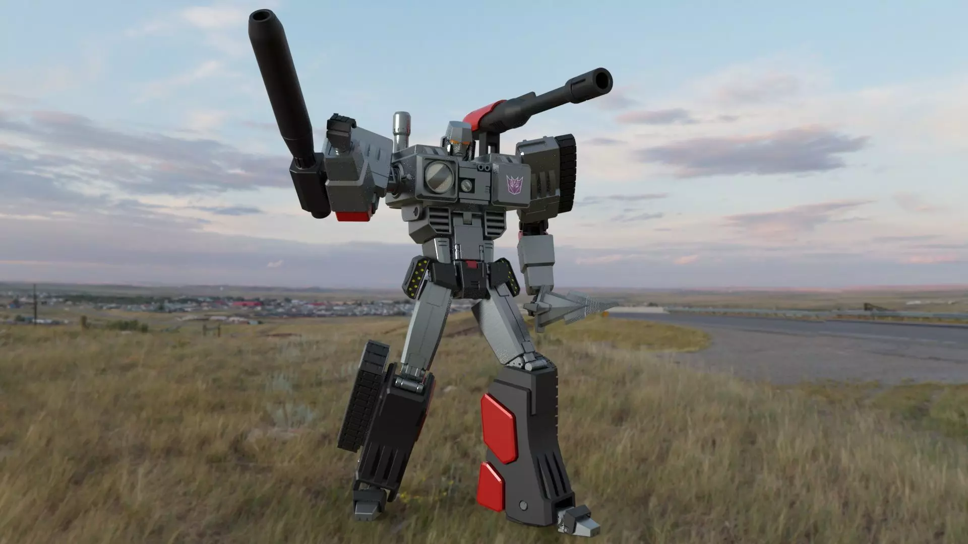 War Within Megatron 3D model_0