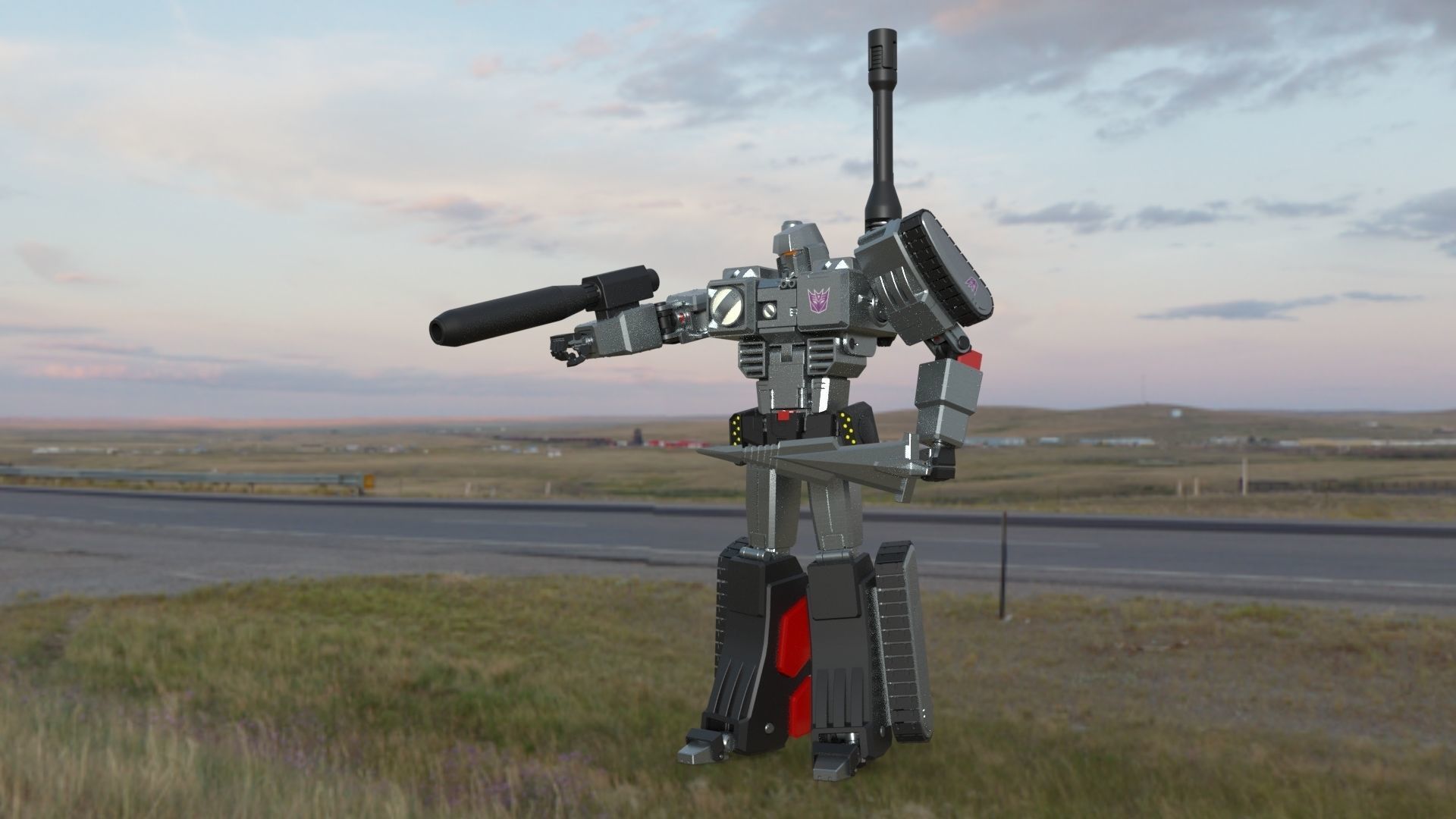 War Within Megatron 3D model_6