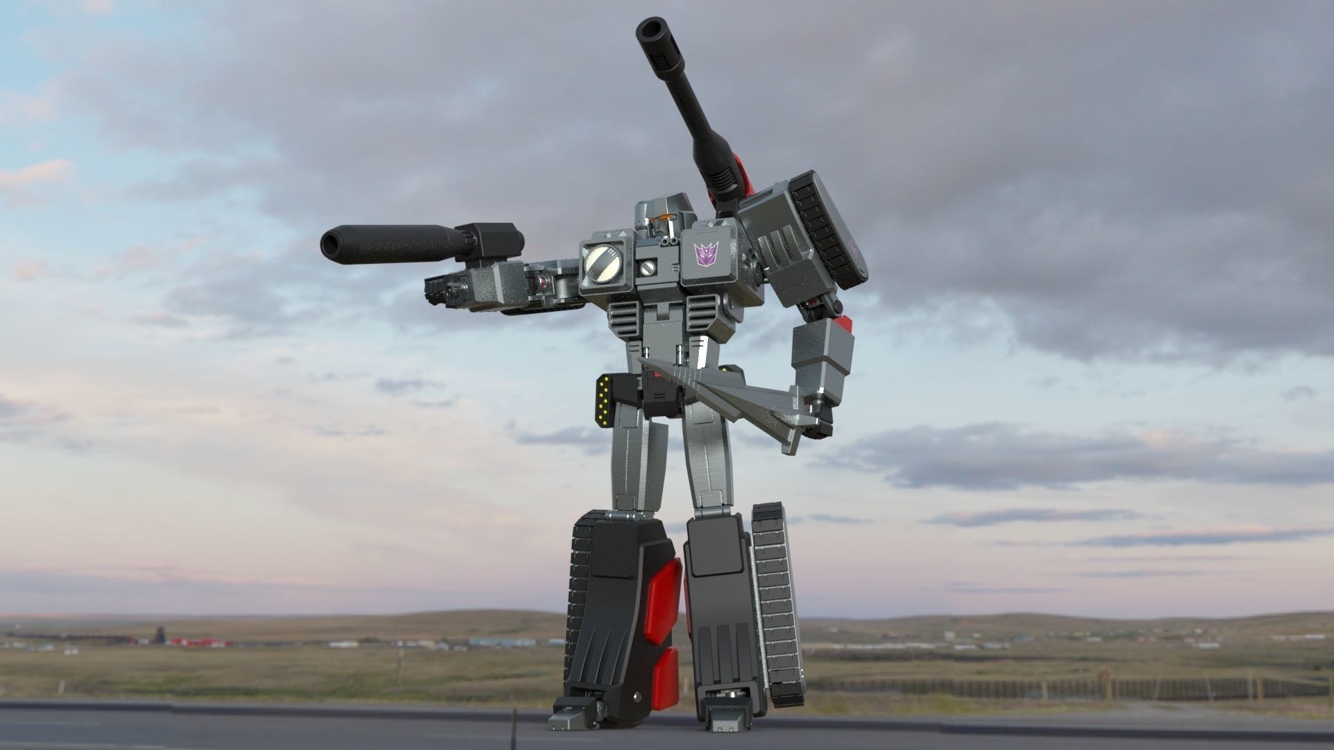 War Within Megatron 3D model_5