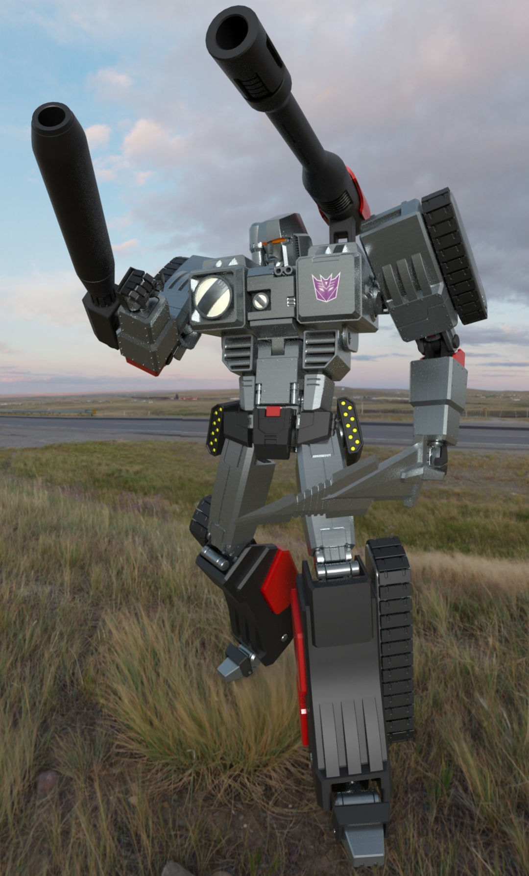 War Within Megatron 3D model_3