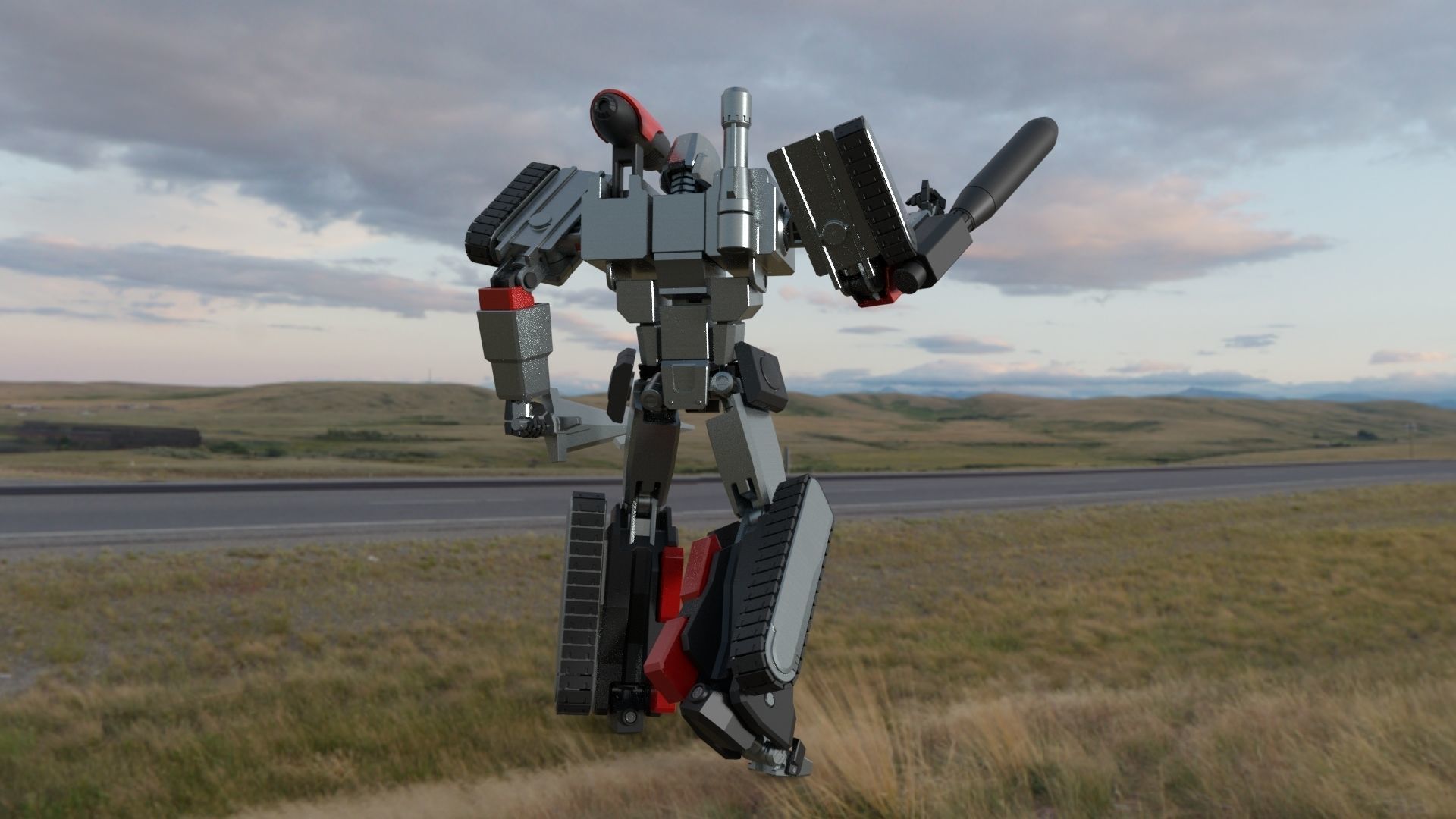 War Within Megatron 3D model_4