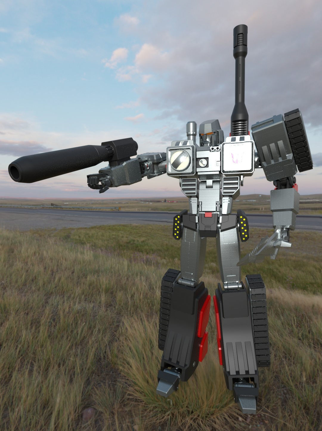 War Within Megatron 3D model_1