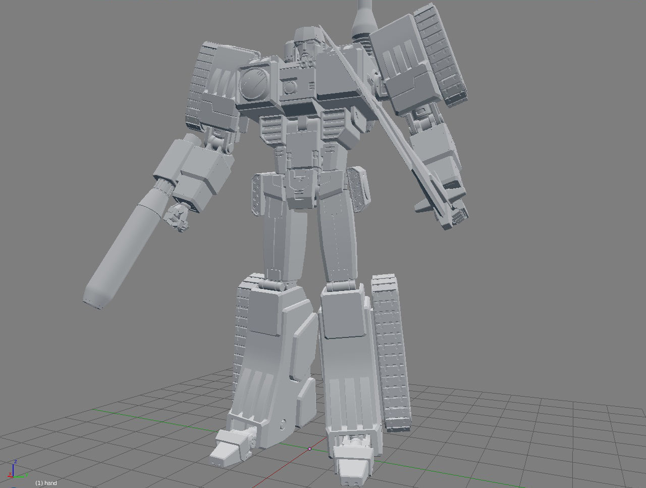 War Within Megatron 3D model_7