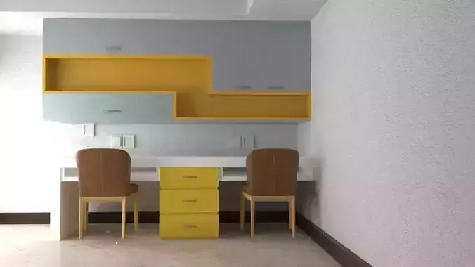 Room with two chairs 