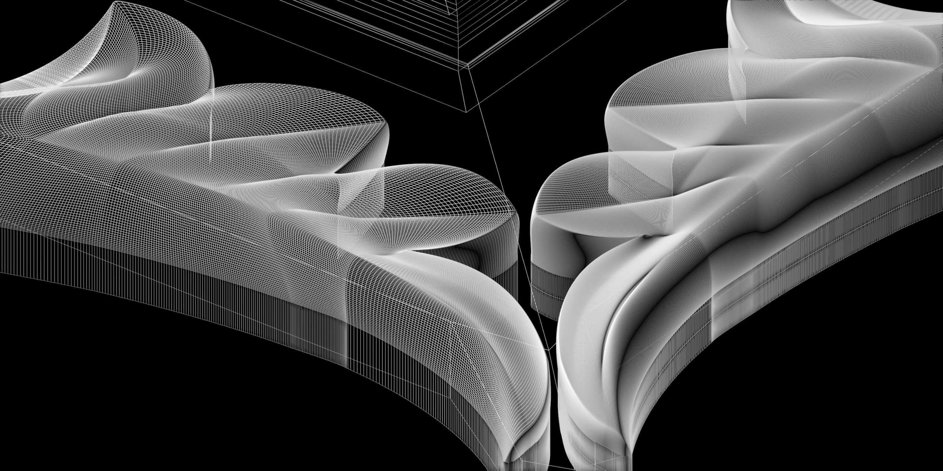 Frame for painting mirror for CNC milling 3D print model_2