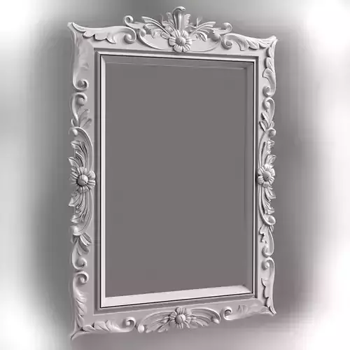Frame for painting mirror for CNC milling 3D print model