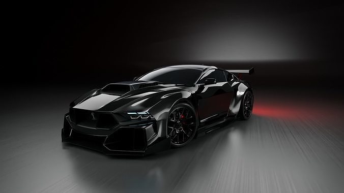 Muscle Car Bodykit 3D model