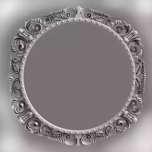 Frame for painting mirror for CNC milling 3D print model
