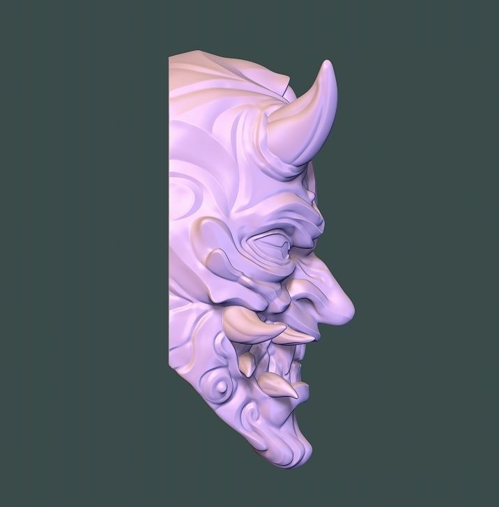 ONI wall decor trophy 3D print model_4