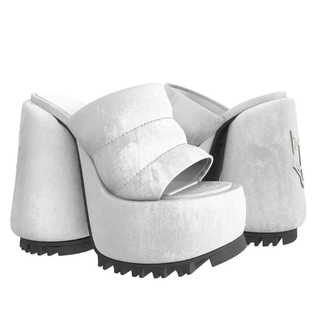 NAKED WOLFE WOW Sandals- 3d Model Low-poly Low-poly 3D model_19