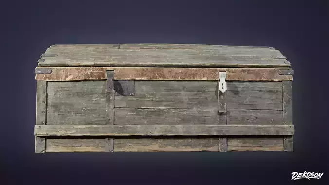 PIRATES - Chest 12 - NANITE 3D model