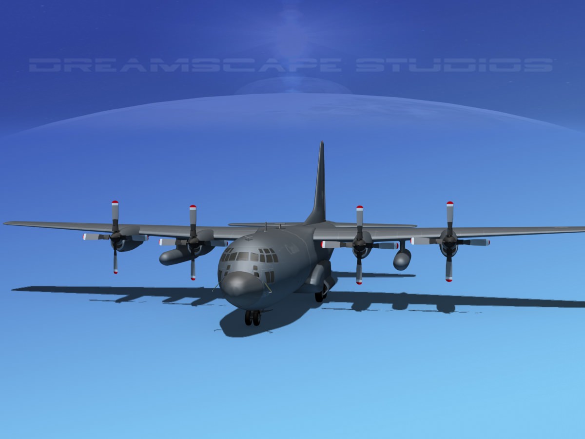 Lockheed C-130 Hercules RCAF 2 3D model_2