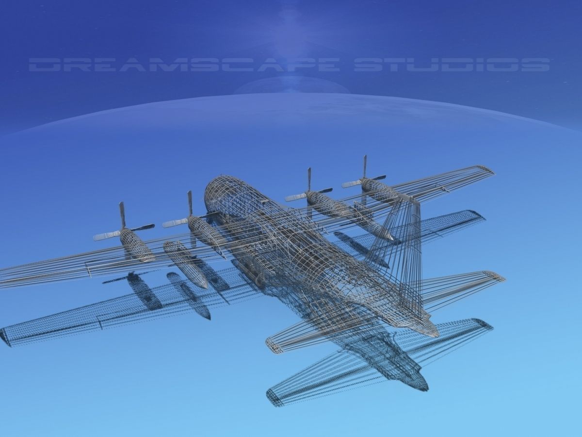 Lockheed C-130 Hercules RCAF 2 3D model_13