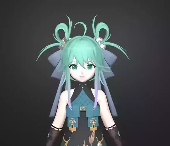 huang 3D model