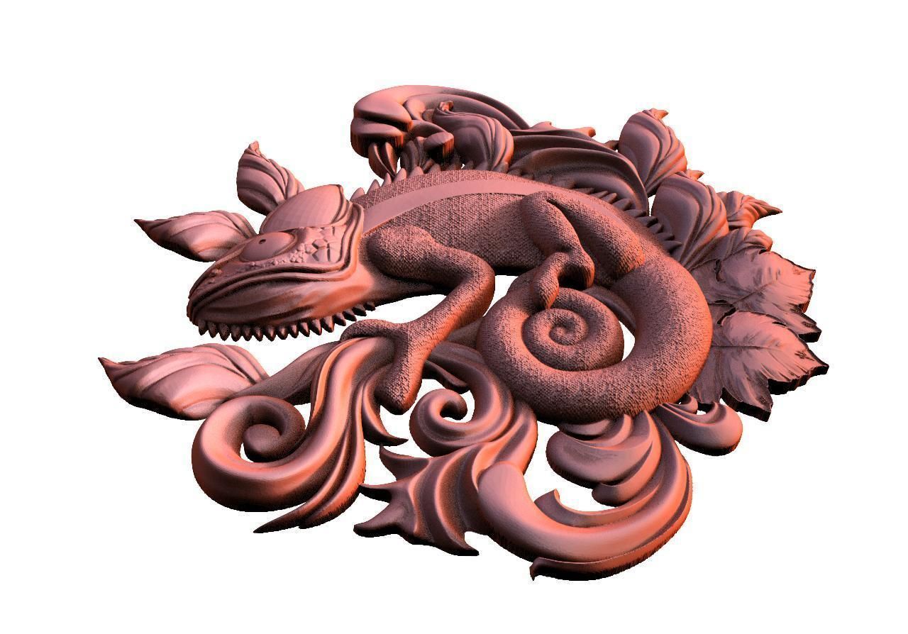 Chameleon CNC  3D print model_4