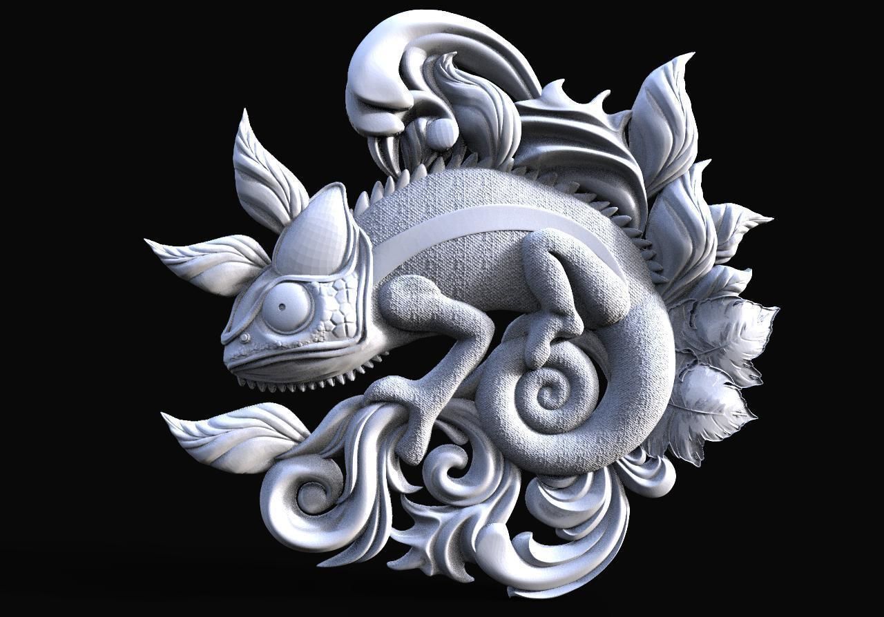 Chameleon CNC  3D print model_7