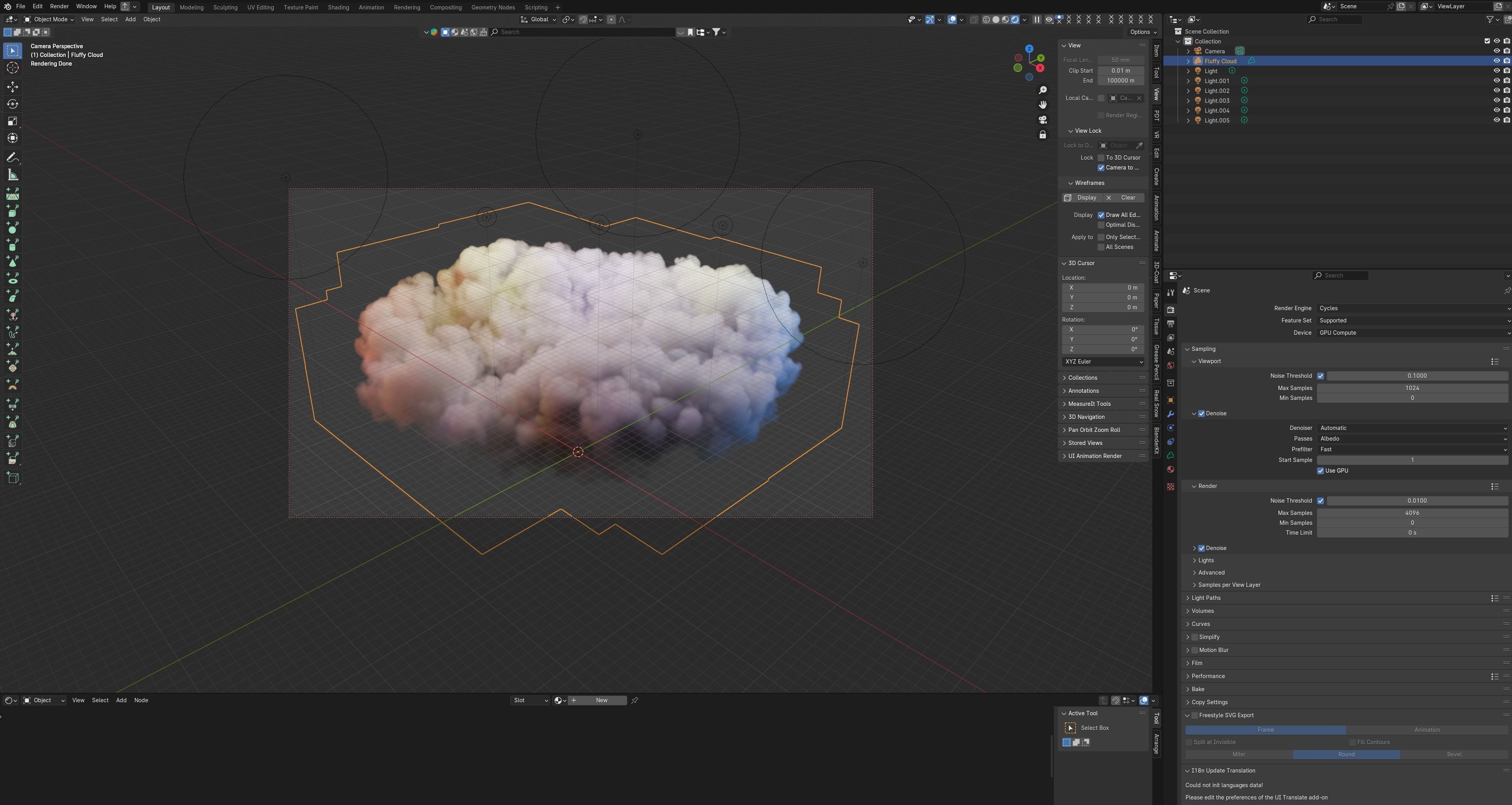 60 clouds VDB format Blender Unreal Engine 4K png and Sprite 3D model_1