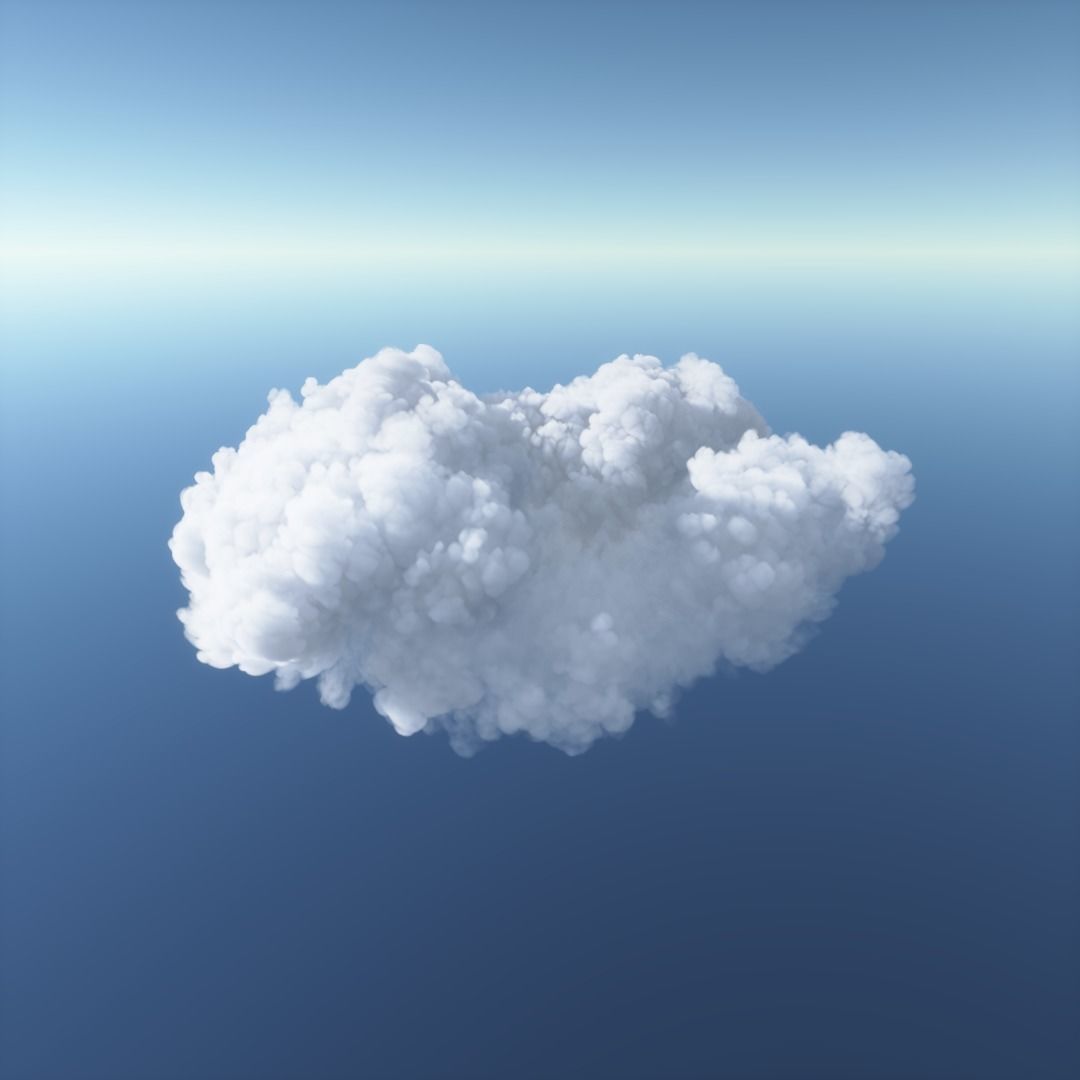 60 clouds VDB format Blender Unreal Engine 4K png and Sprite 3D model_51