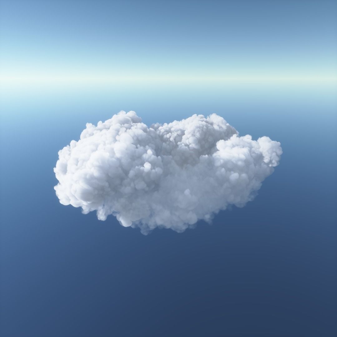 60 clouds VDB format Blender Unreal Engine 4K png and Sprite 3D model_42