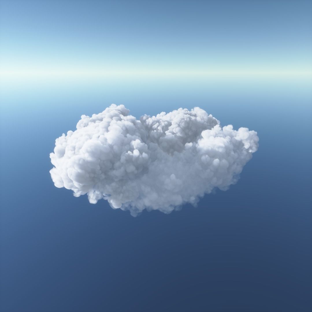 60 clouds VDB format Blender Unreal Engine 4K png and Sprite 3D model_37