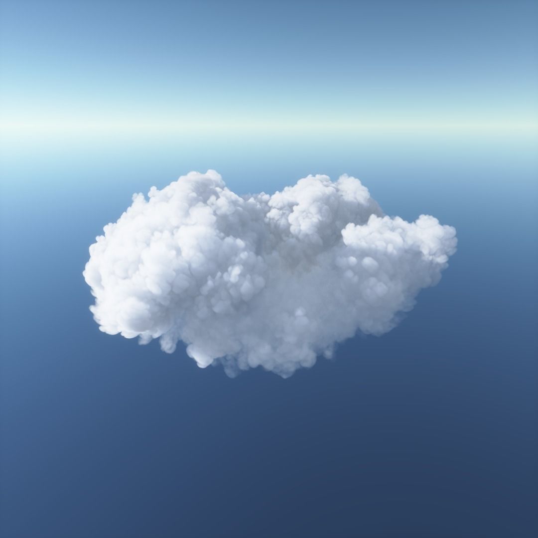 60 clouds VDB format Blender Unreal Engine 4K png and Sprite 3D model_53